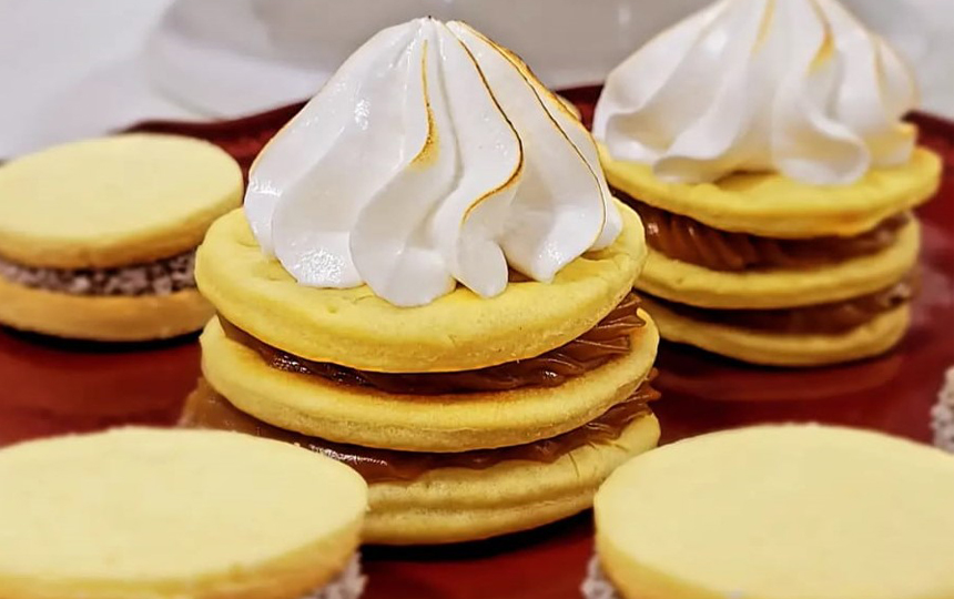 alfajores decorados